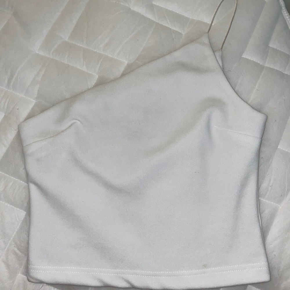 one shoulder top